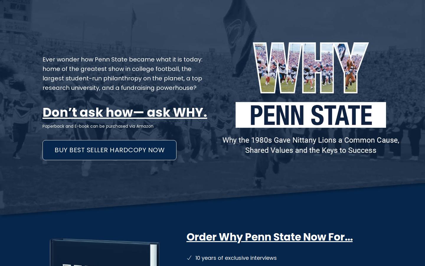 whypennstate.com homepage screenshot