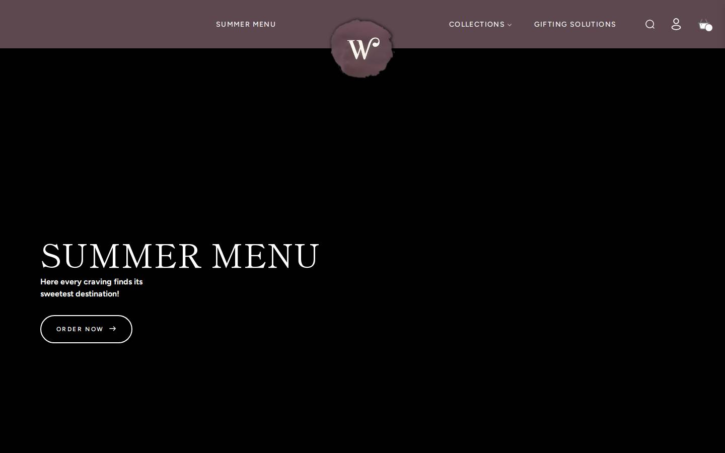 wicked-gourmet.in homepage screenshot