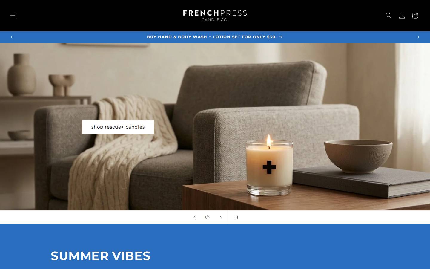 wickedfragrances.com homepage screenshot