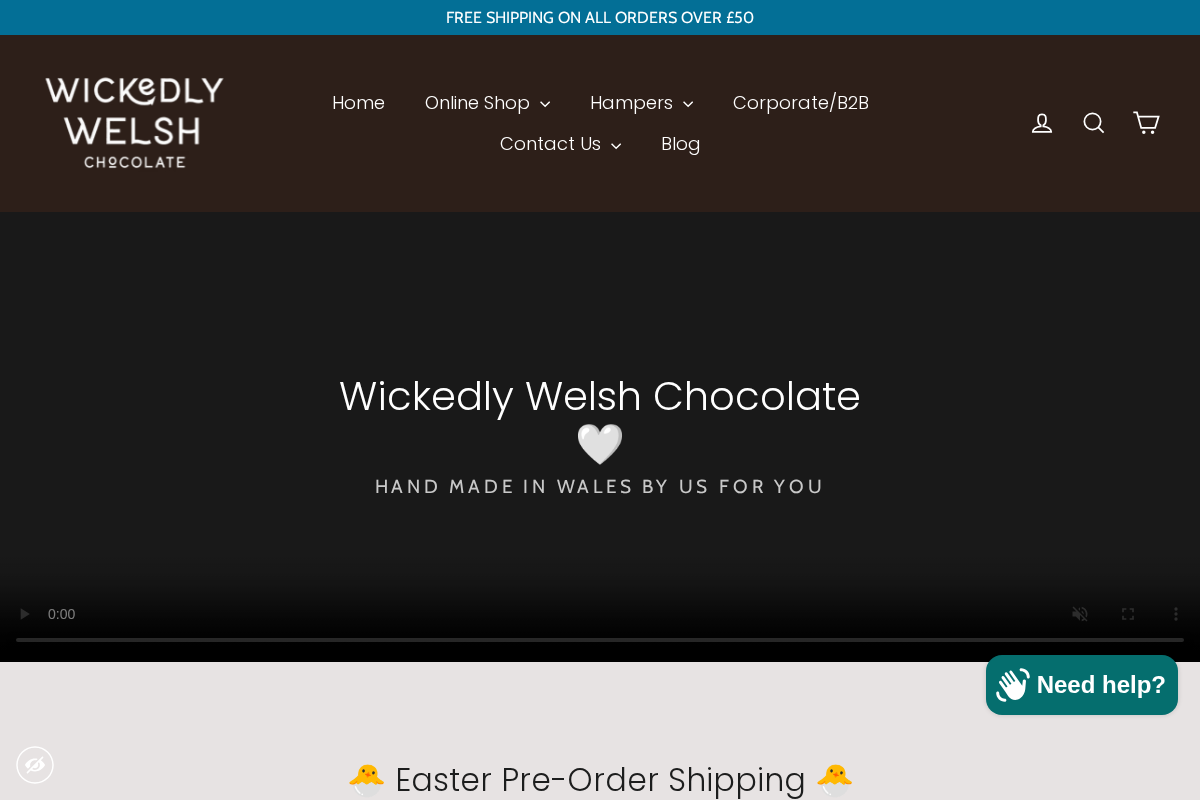 Wickedlywelsh homepage screenshot