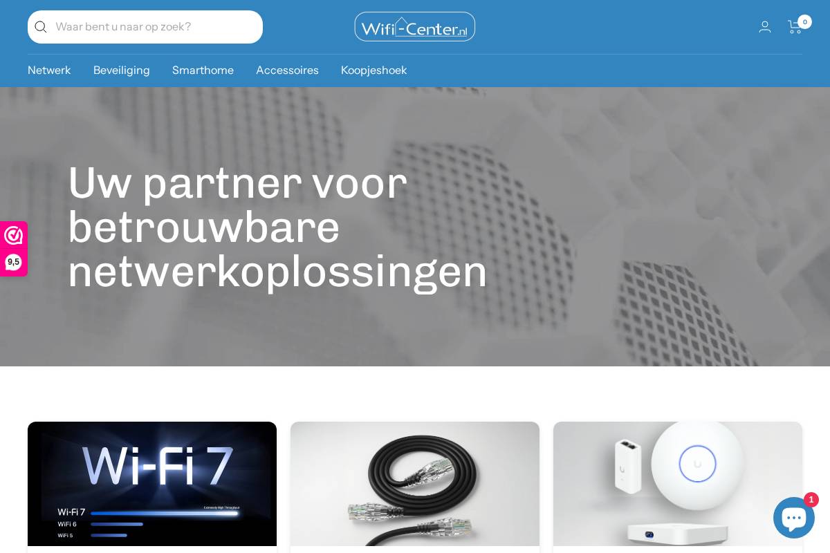 wifi-center.nl homepage screenshot