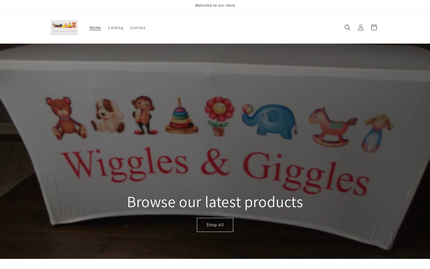 wiggles-giggles1.com homepage screenshot