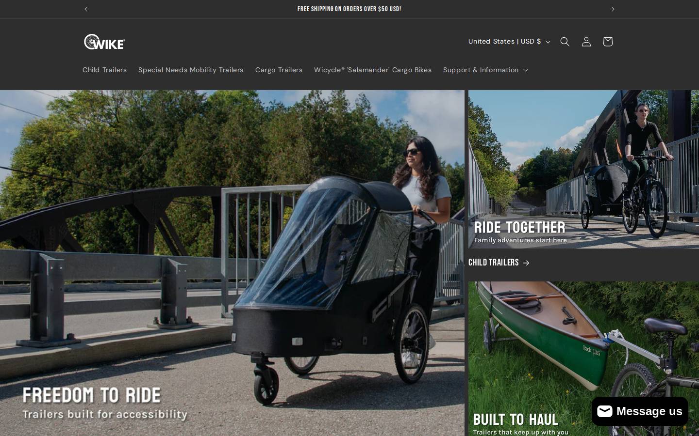 Wike Inc homepage screenshot