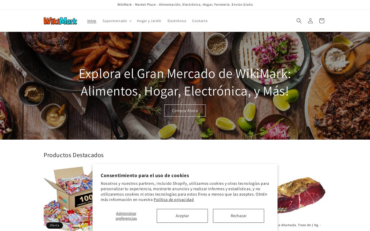 wikimark.es homepage screenshot