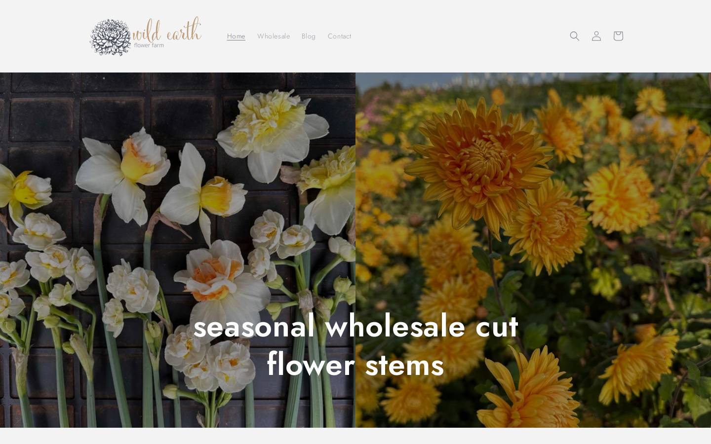 wildearthgardenstn.com homepage screenshot