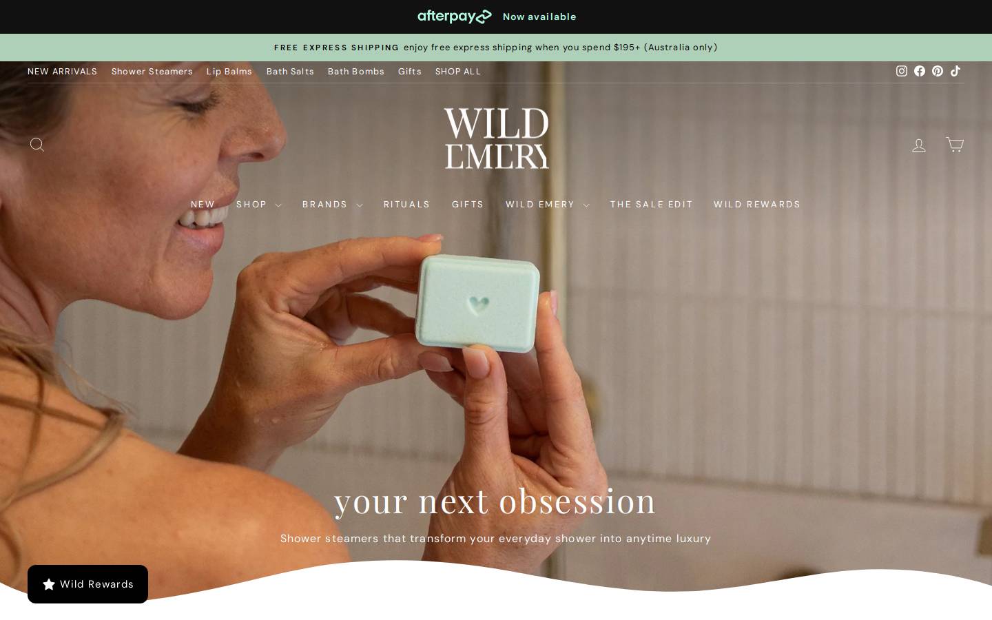 wildemery.co homepage screenshot