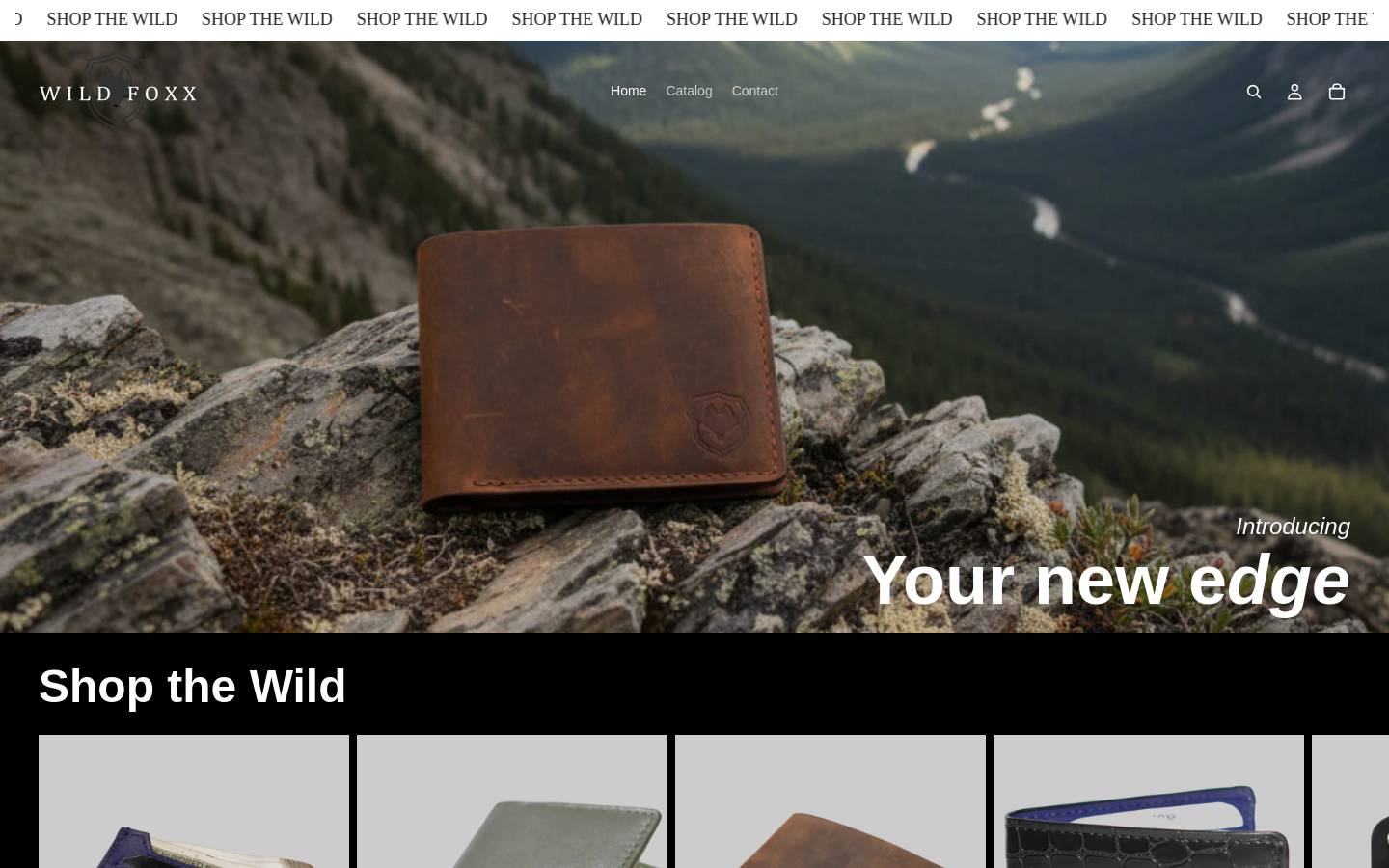 wildfoxx.in homepage screenshot