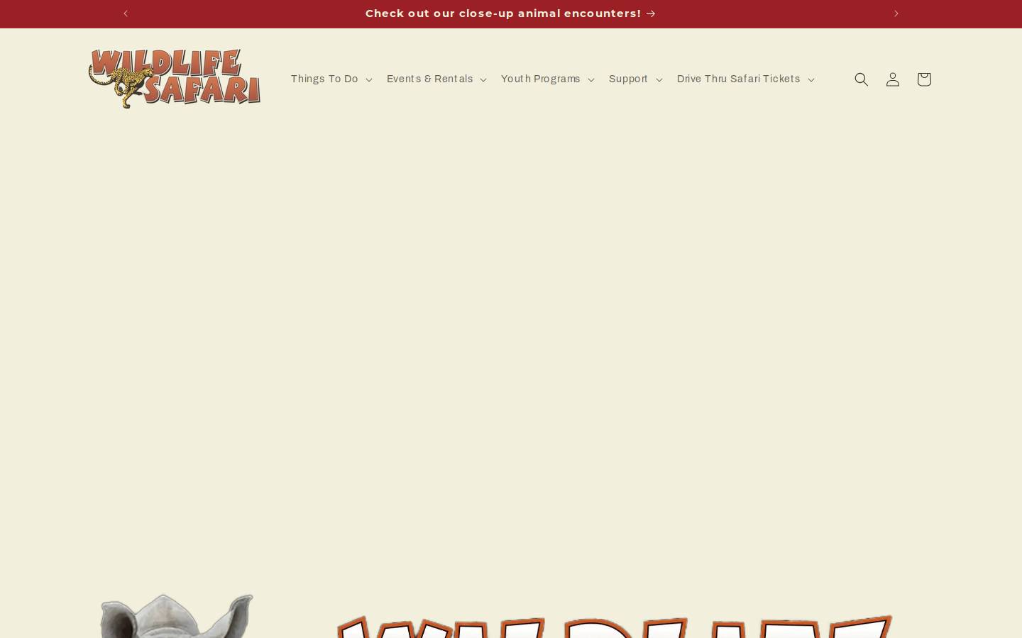 wildlifesafari.net homepage screenshot