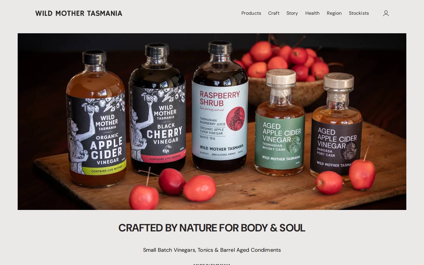 wildmother.com.au homepage screenshot