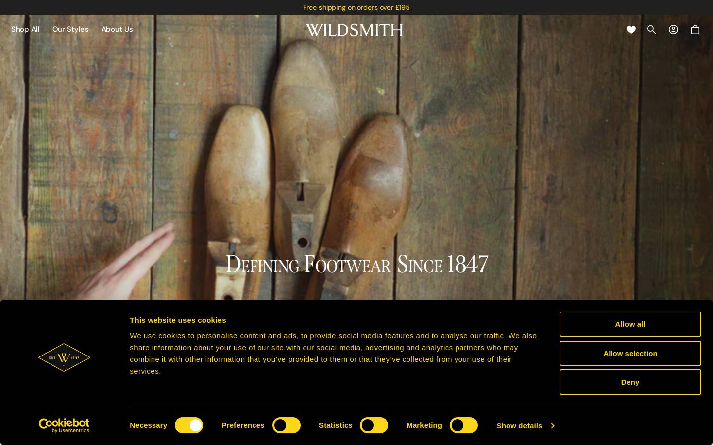 wildsmith.com homepage screenshot