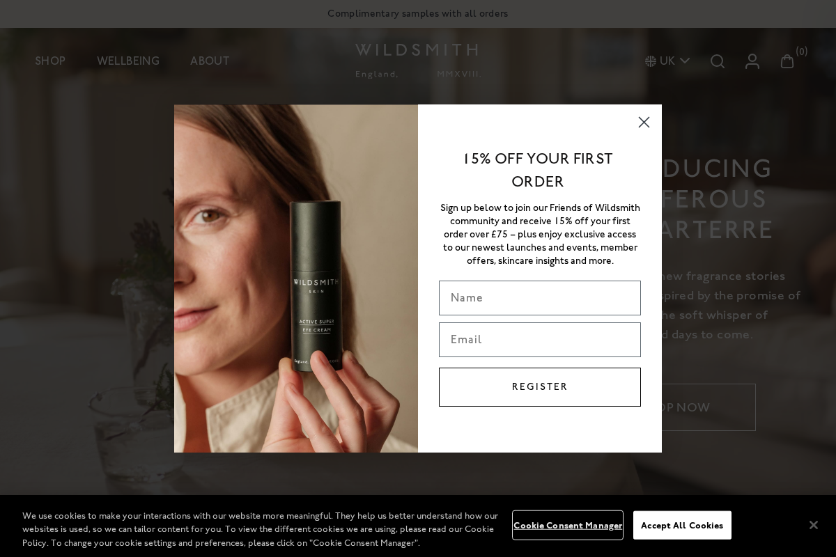 wildsmithskin.com homepage screenshot