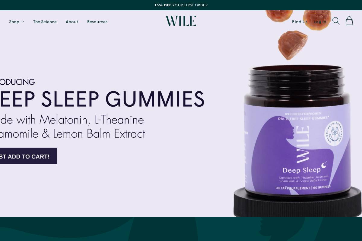 wilewomen.com homepage screenshot