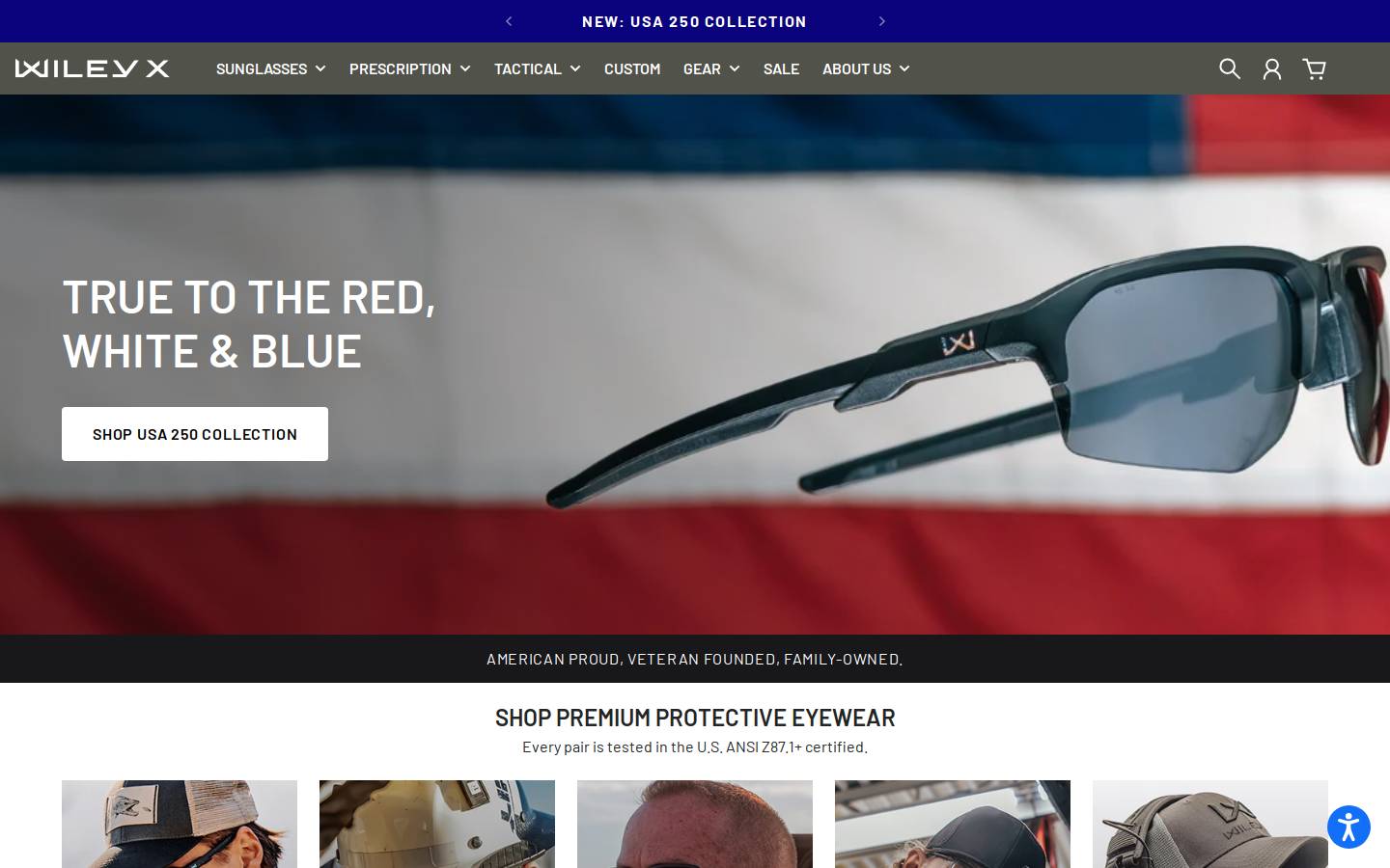 Wileyx homepage screenshot