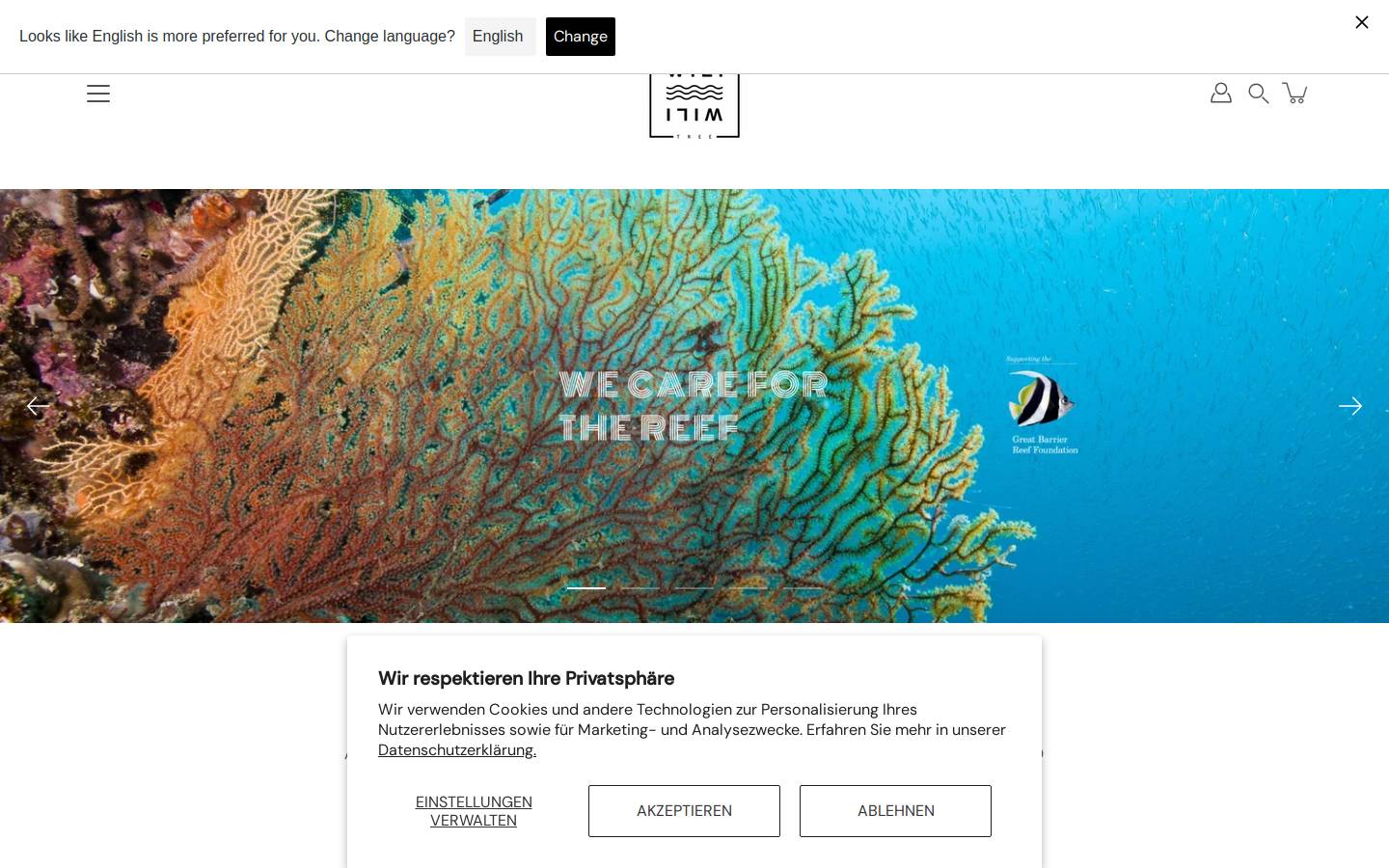 wiliwilitree.com homepage screenshot