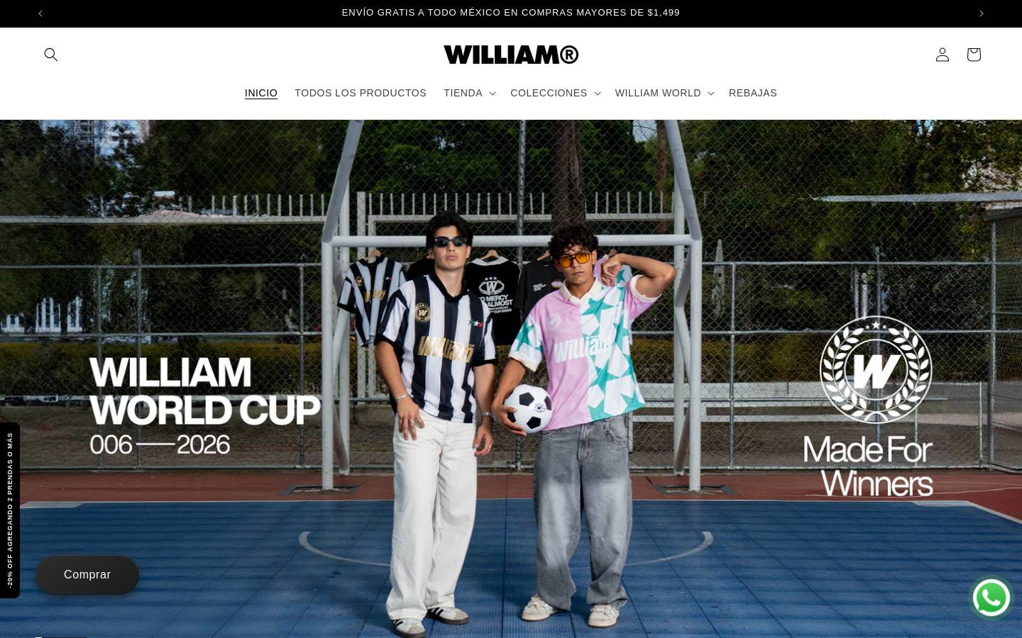 william-project.com homepage screenshot