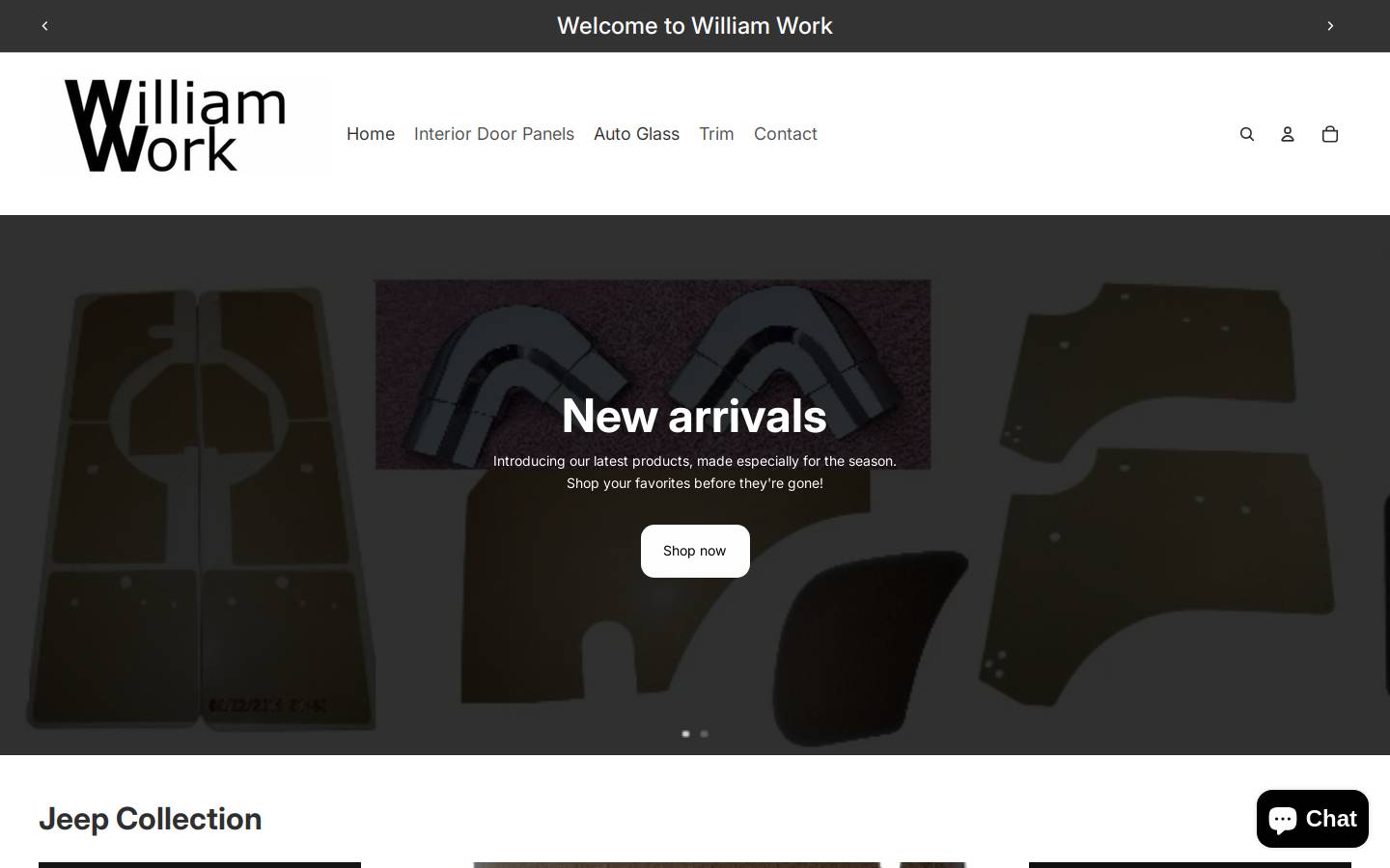 williamwork.com homepage screenshot