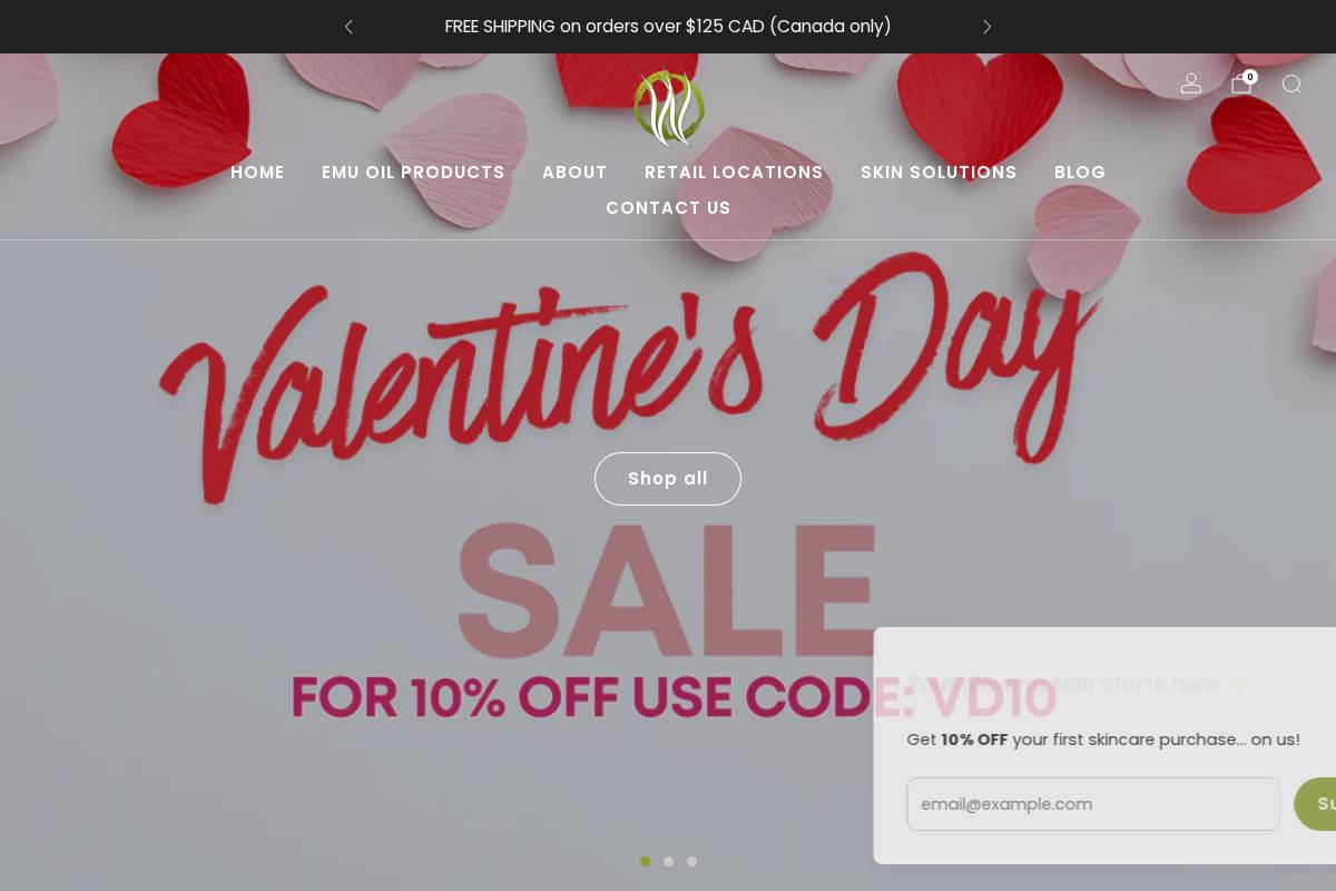 willowspringsemuoil.ca homepage screenshot