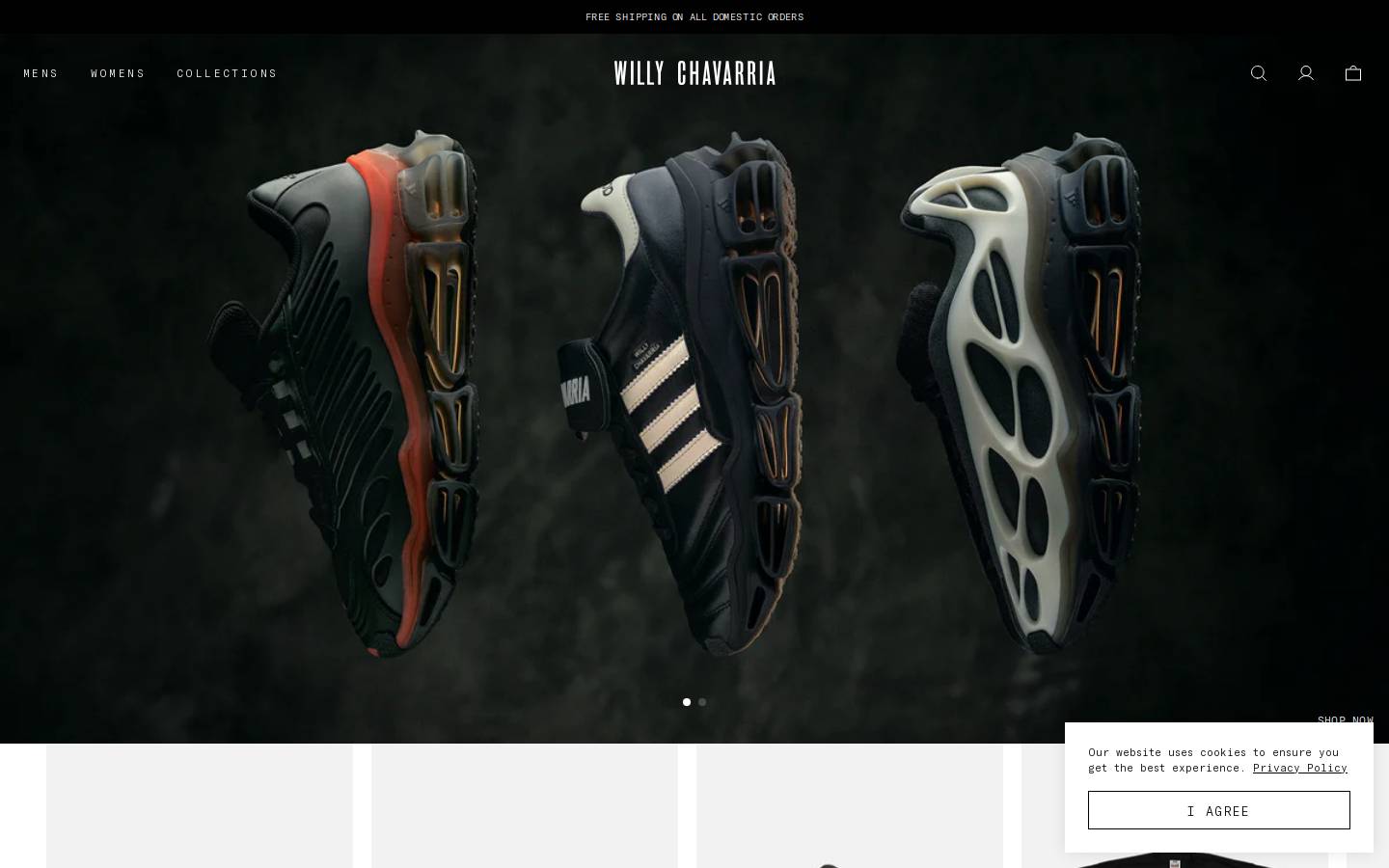 willychavarria.com homepage screenshot