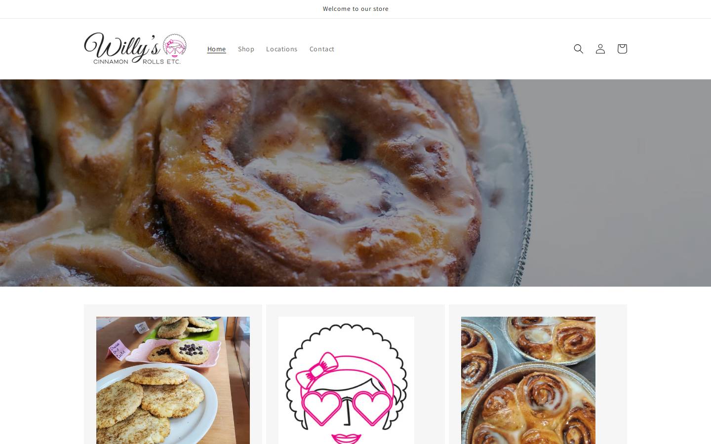 willysrolls.com homepage screenshot