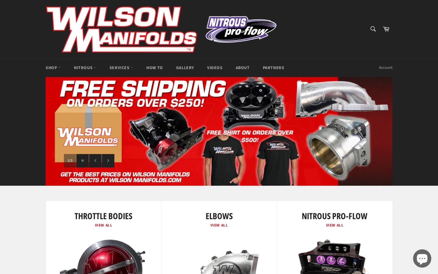 wilsonmanifolds.net homepage screenshot