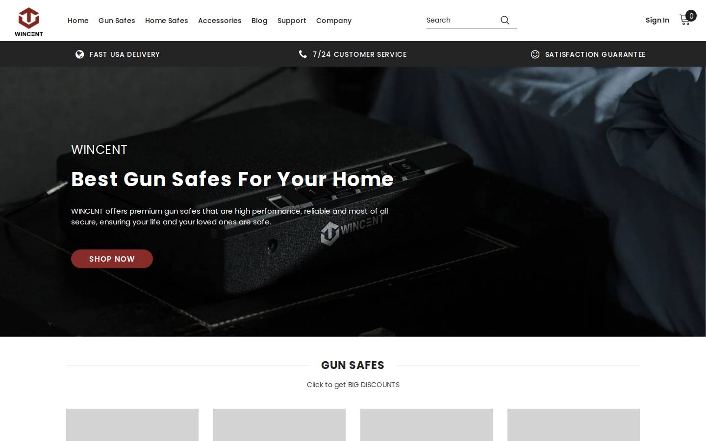 wincentpro.com homepage screenshot