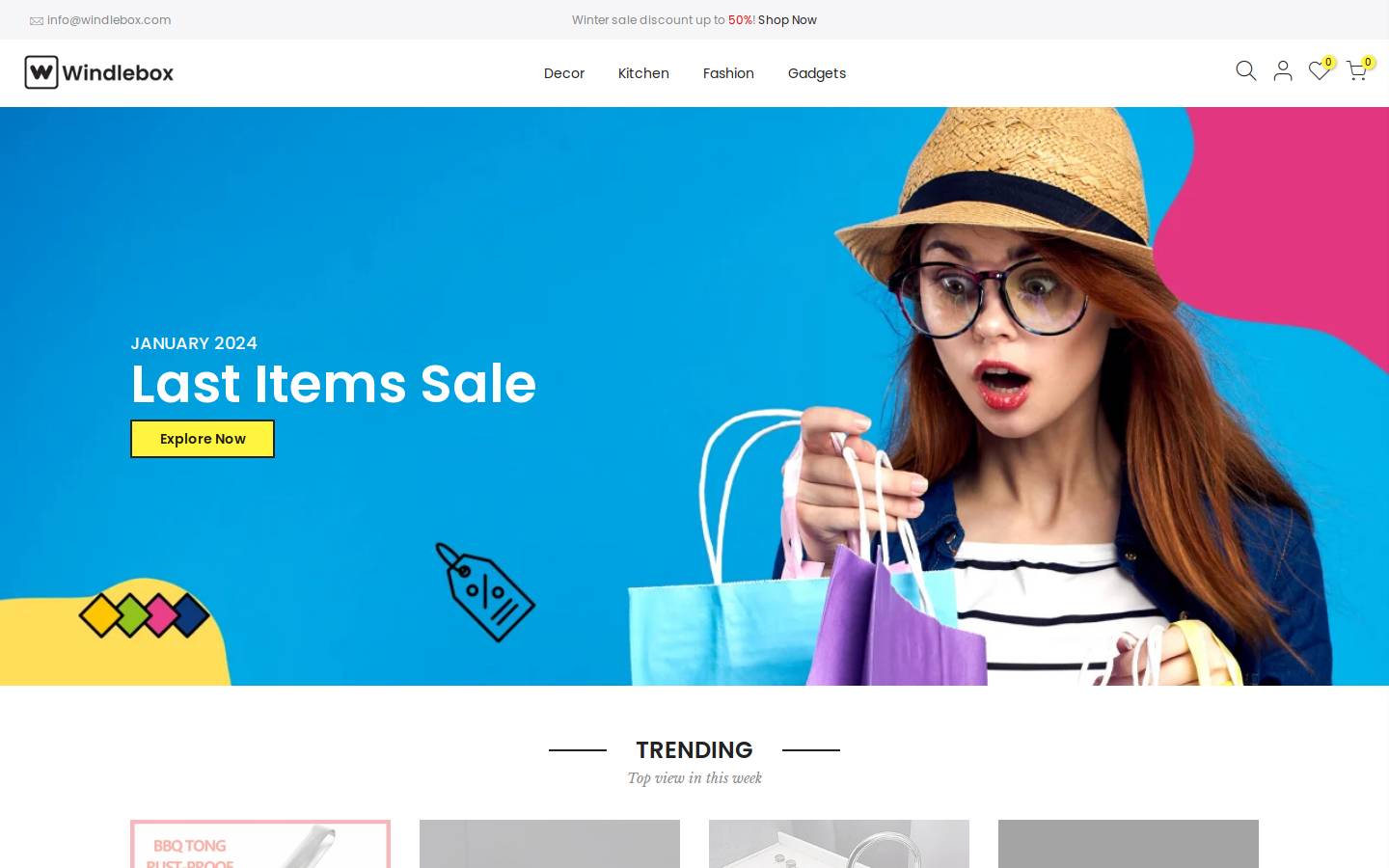 windlebox.com homepage screenshot