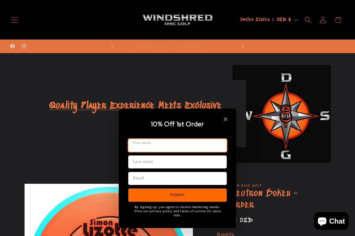 windshreddg.com homepage screenshot