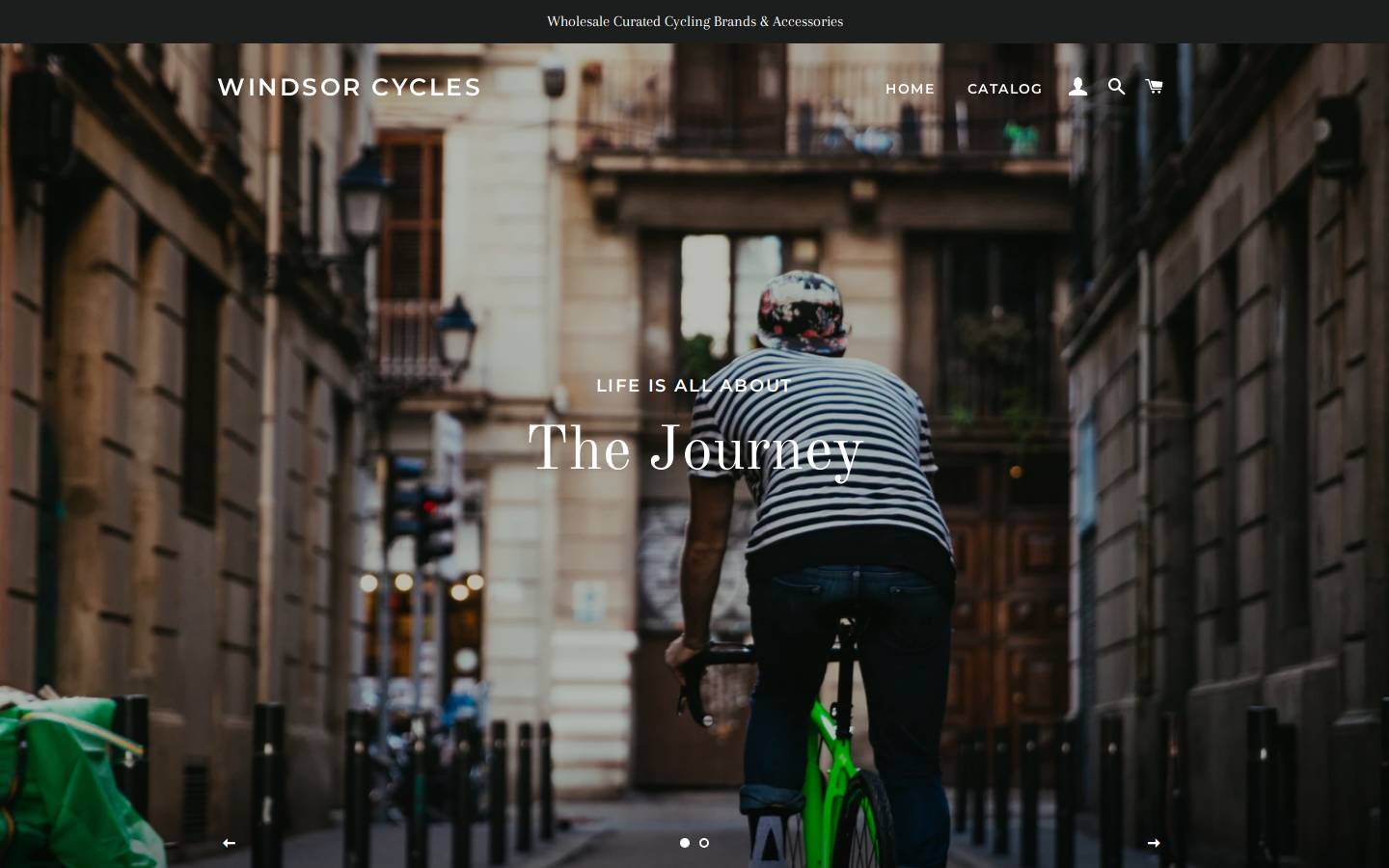 windsorcycles.com homepage screenshot