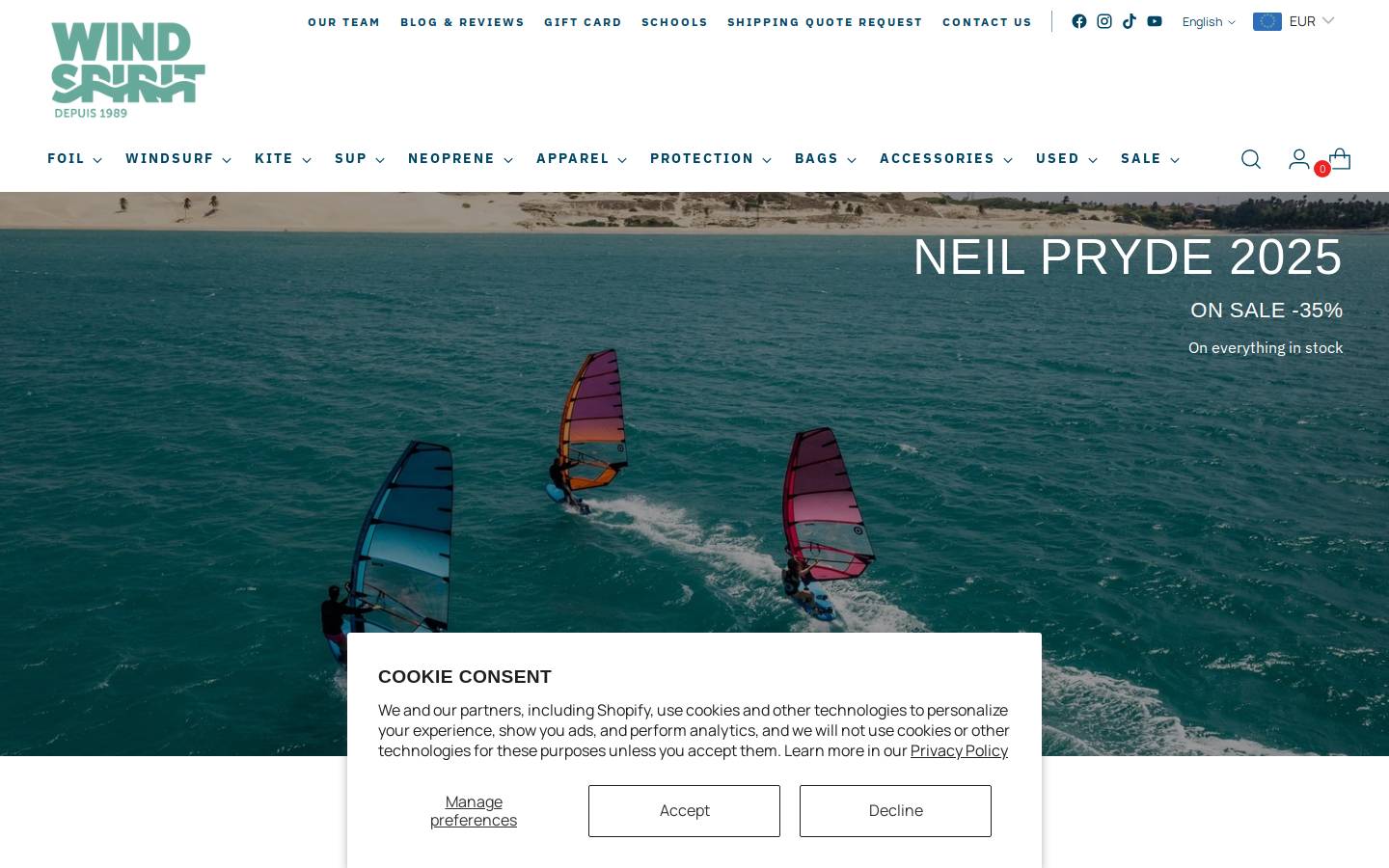 windspirit.ca homepage screenshot