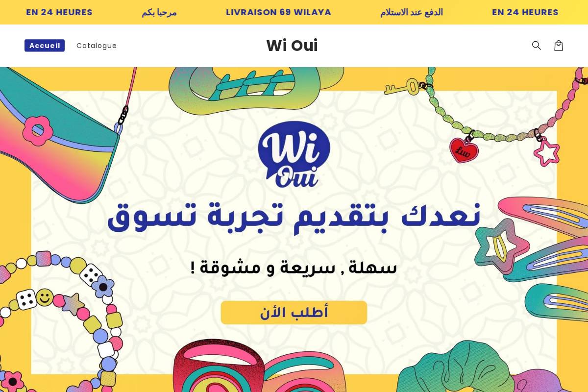 windy-dz.com homepage screenshot