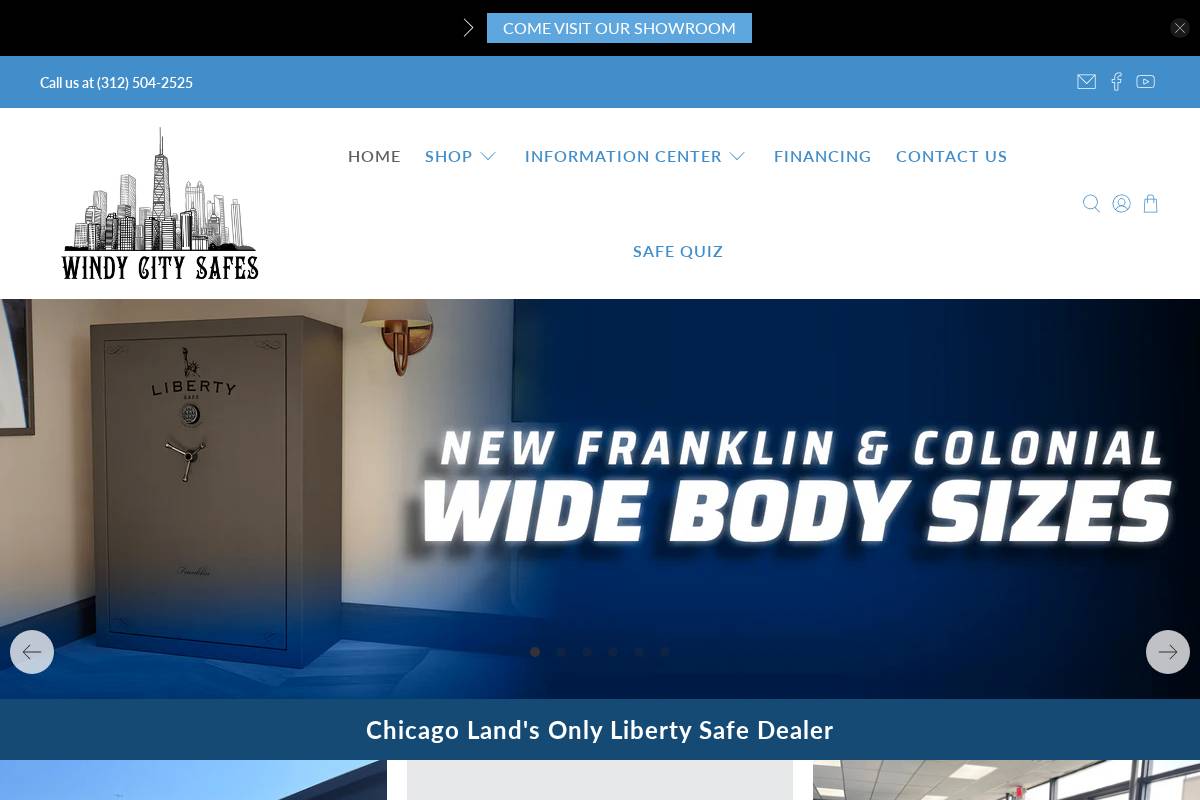 windycitysafes.com homepage screenshot