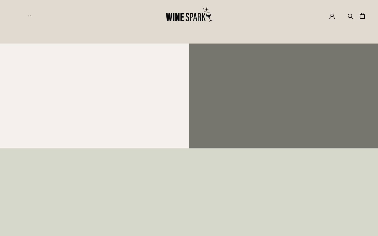 winespark.co.uk homepage screenshot