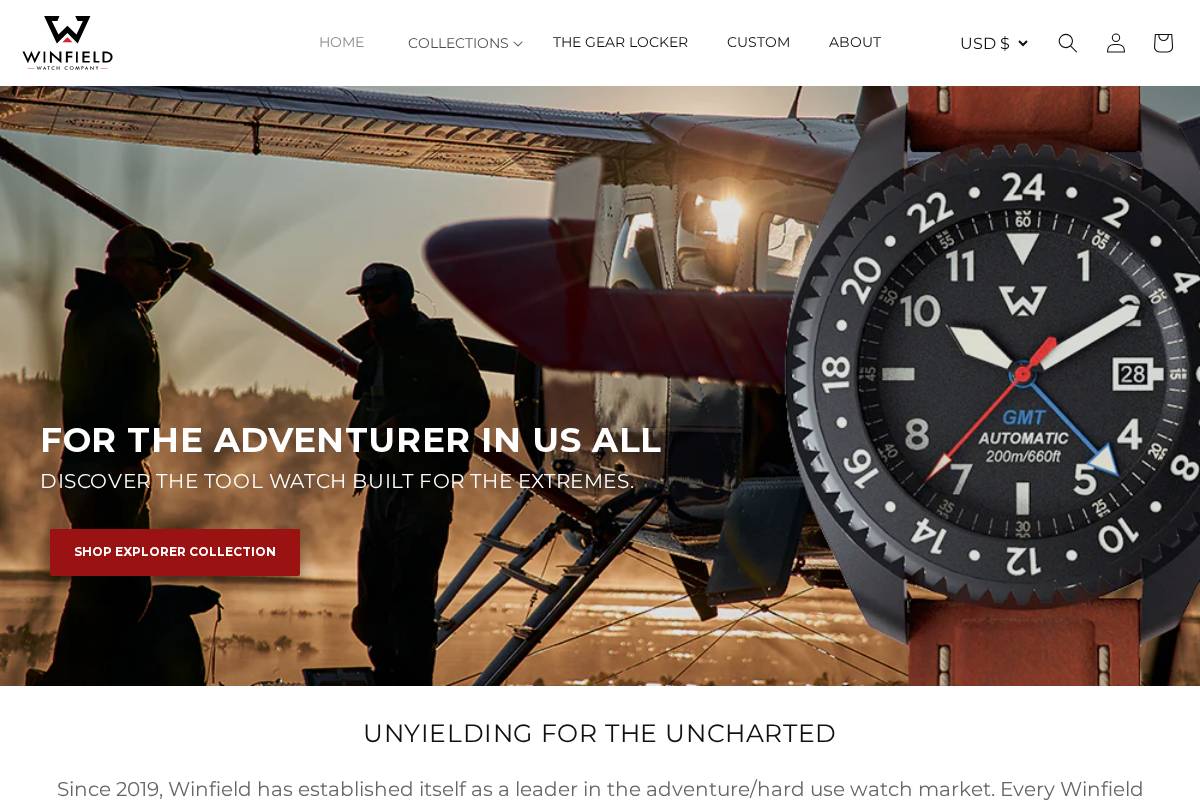 winfieldwatch.com homepage screenshot