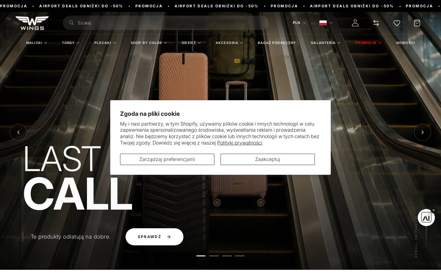 wings24.pl homepage screenshot