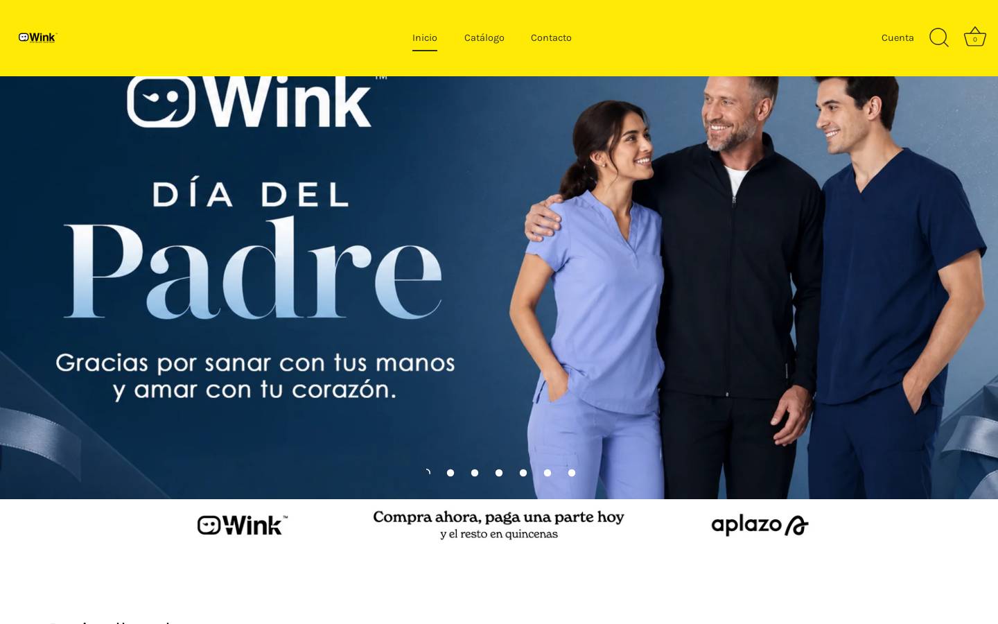 winkmexicodistribuidor.mx homepage screenshot