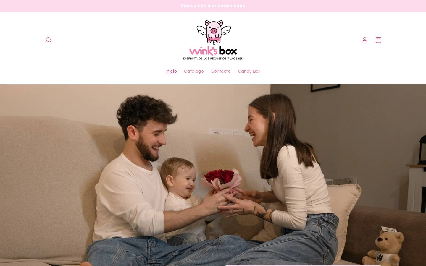 winksbox.es homepage screenshot