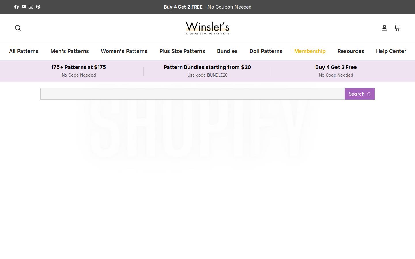 winslets.com homepage screenshot