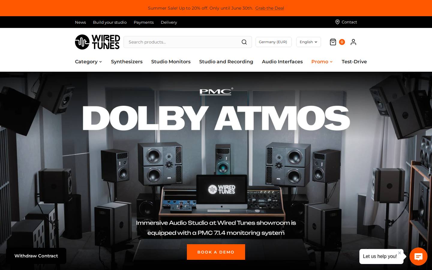 wiredtunes.fr homepage screenshot