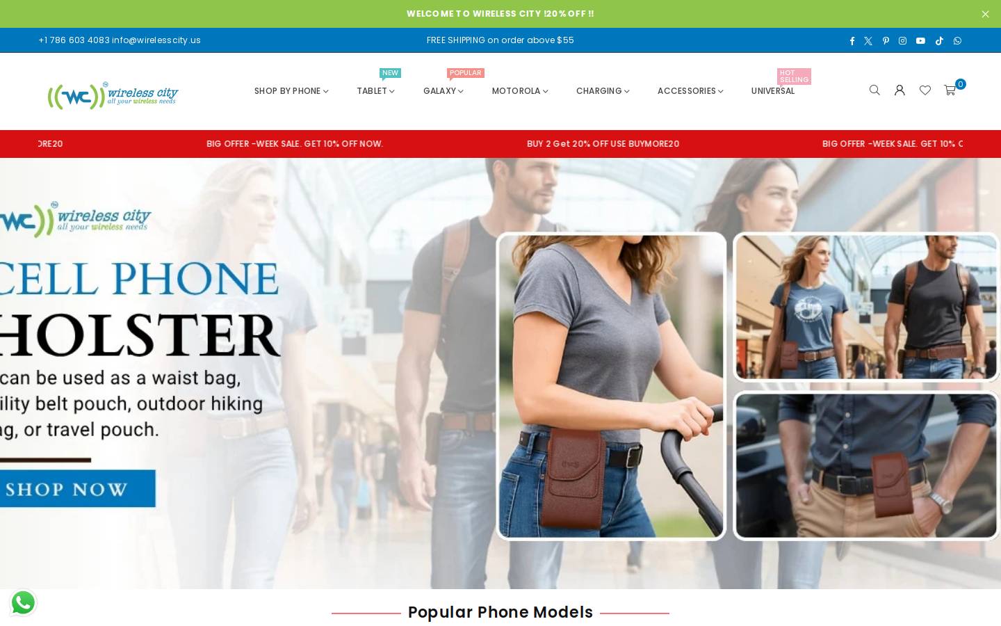 wirelesscity.us homepage screenshot