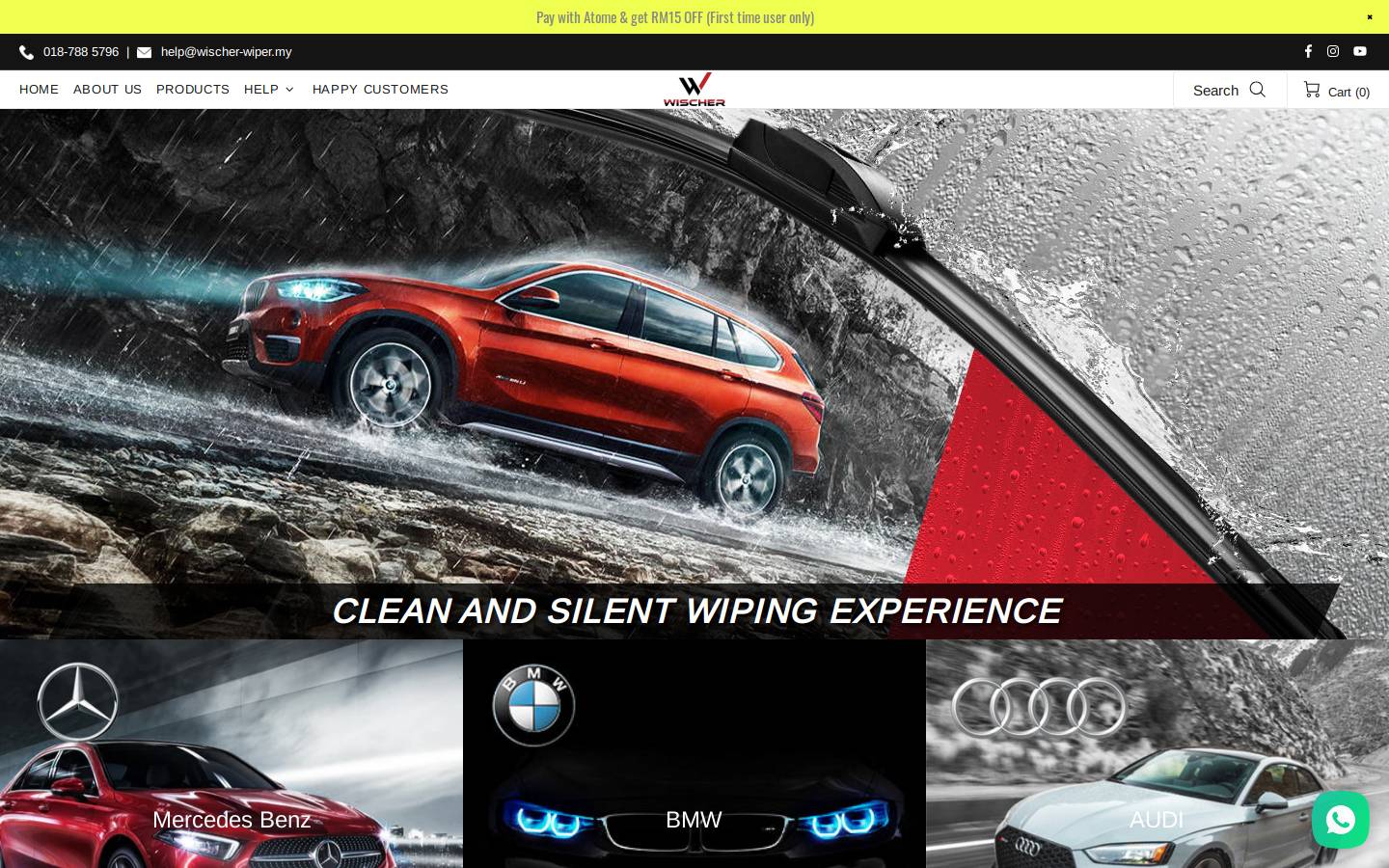 wischer-wiper.my homepage screenshot