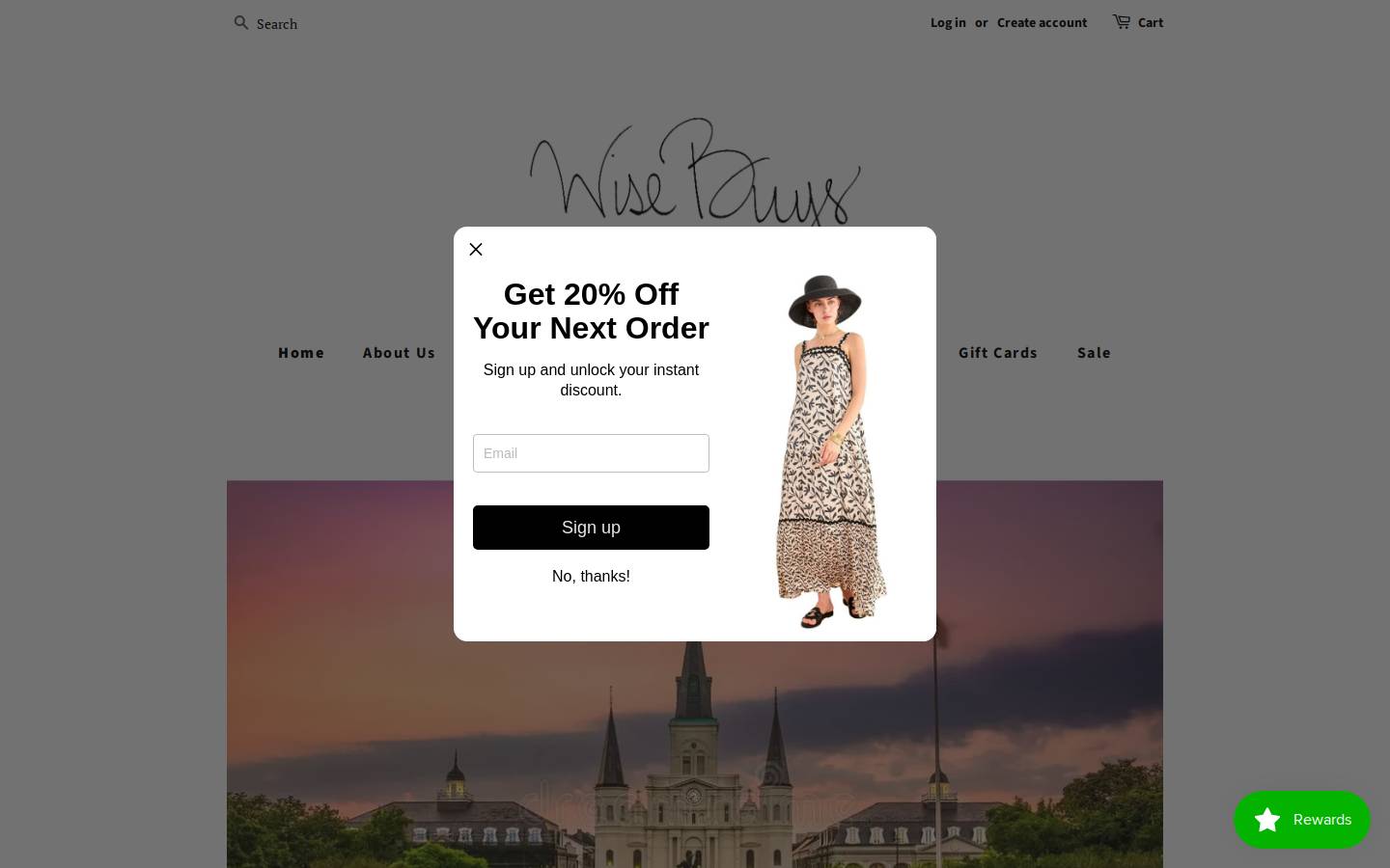 wisebuysnola.com homepage screenshot