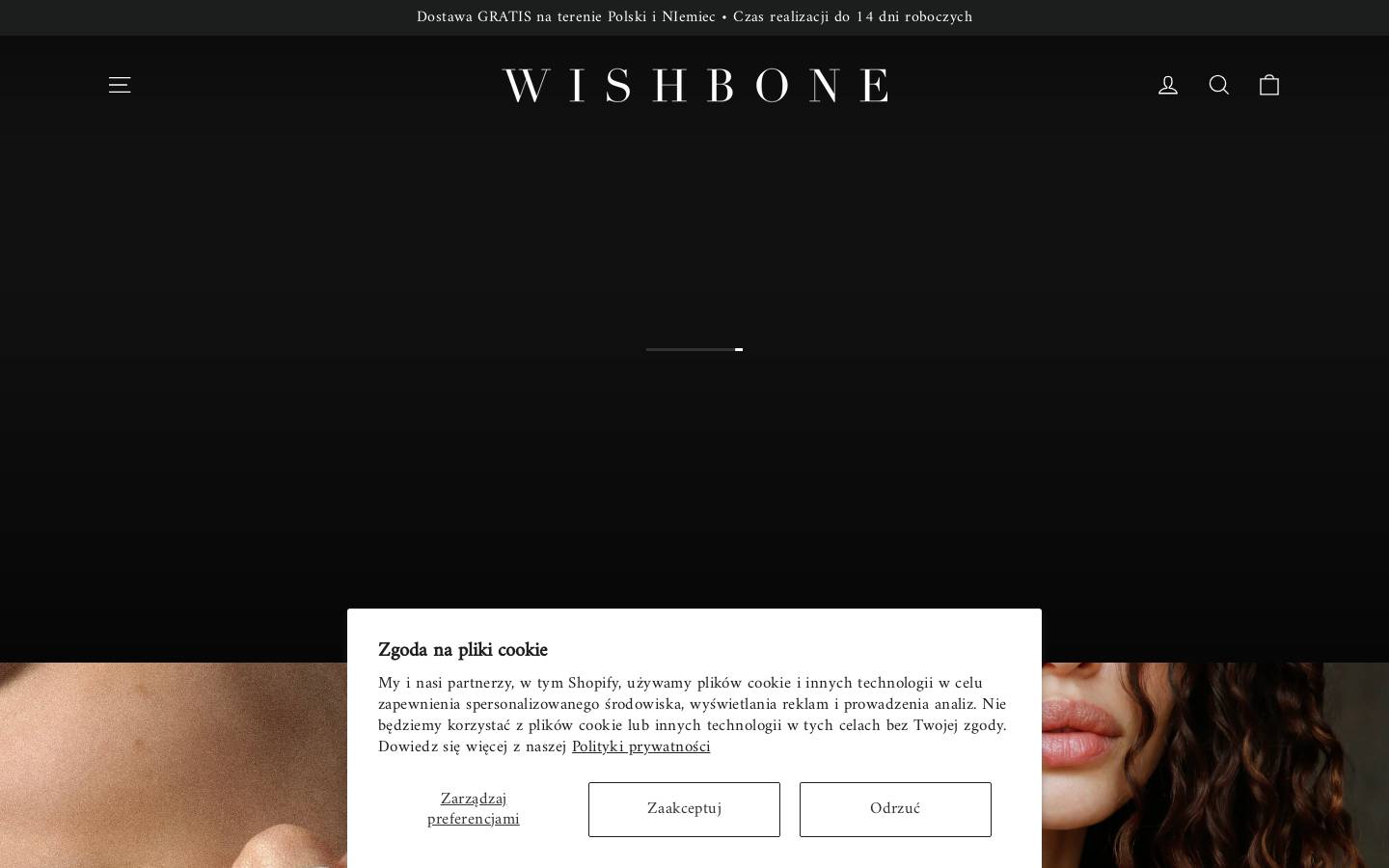 wishbone.pl homepage screenshot
