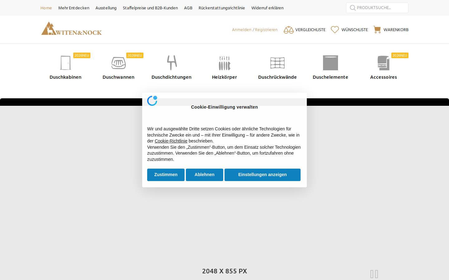 witen-nock.de homepage screenshot