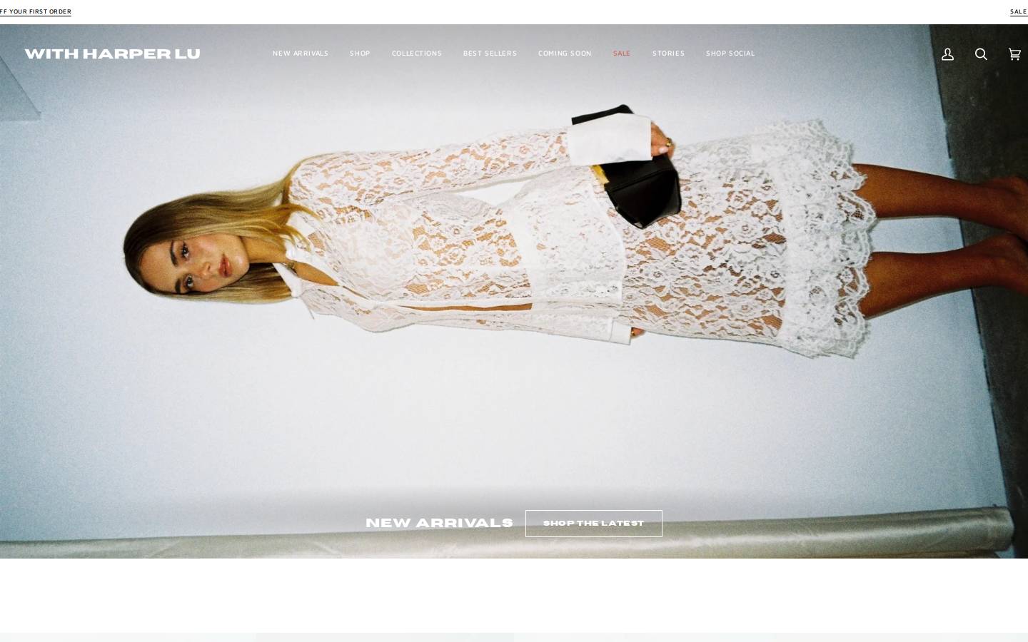 withharperlu.com.au homepage screenshot