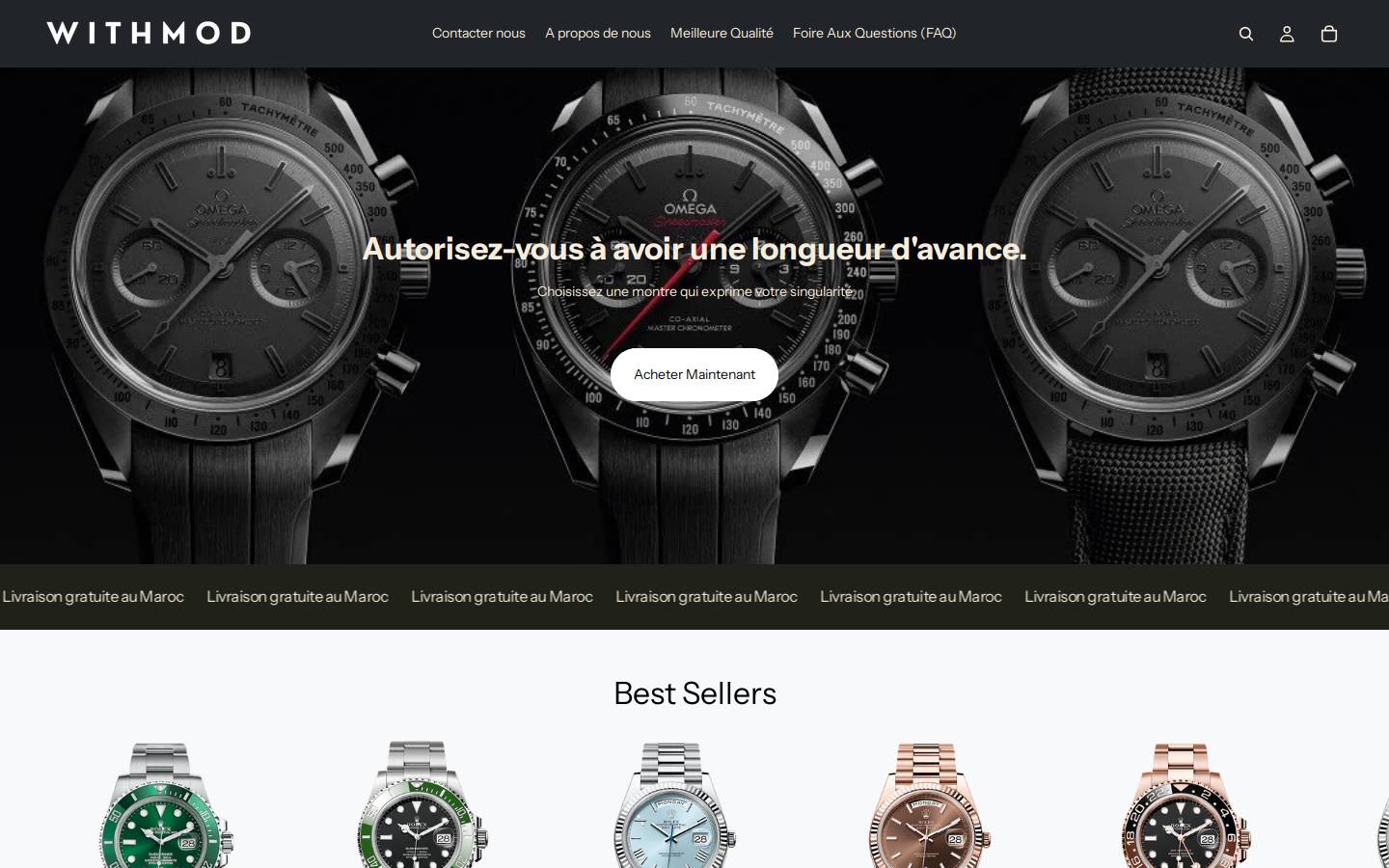 withmod.com homepage screenshot