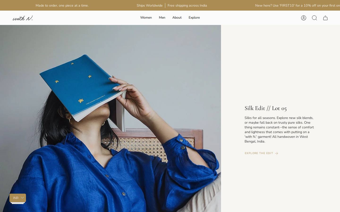 withn.in homepage screenshot