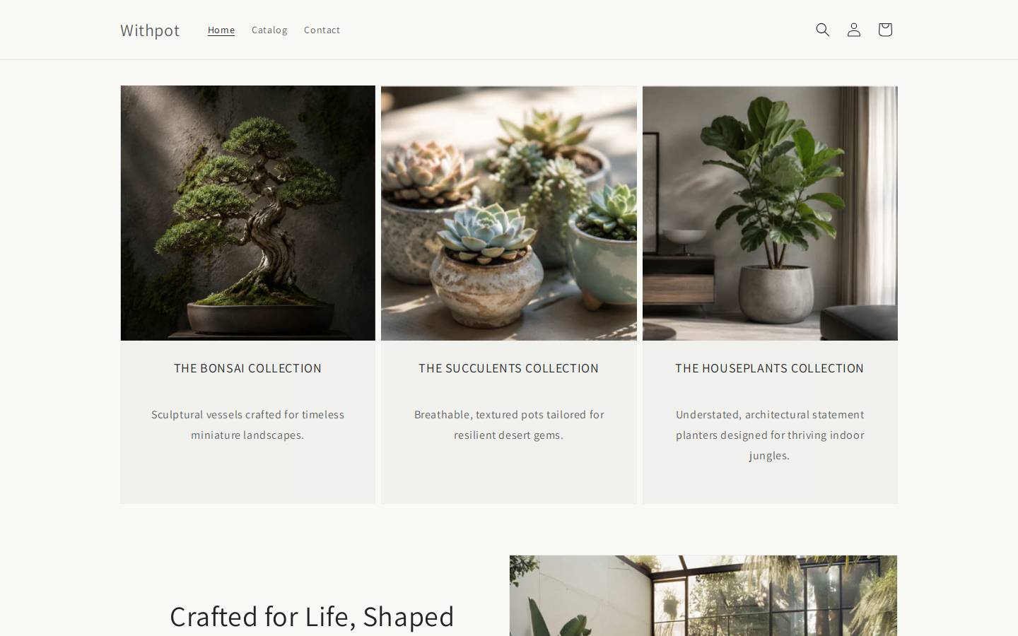 withpot.com homepage screenshot