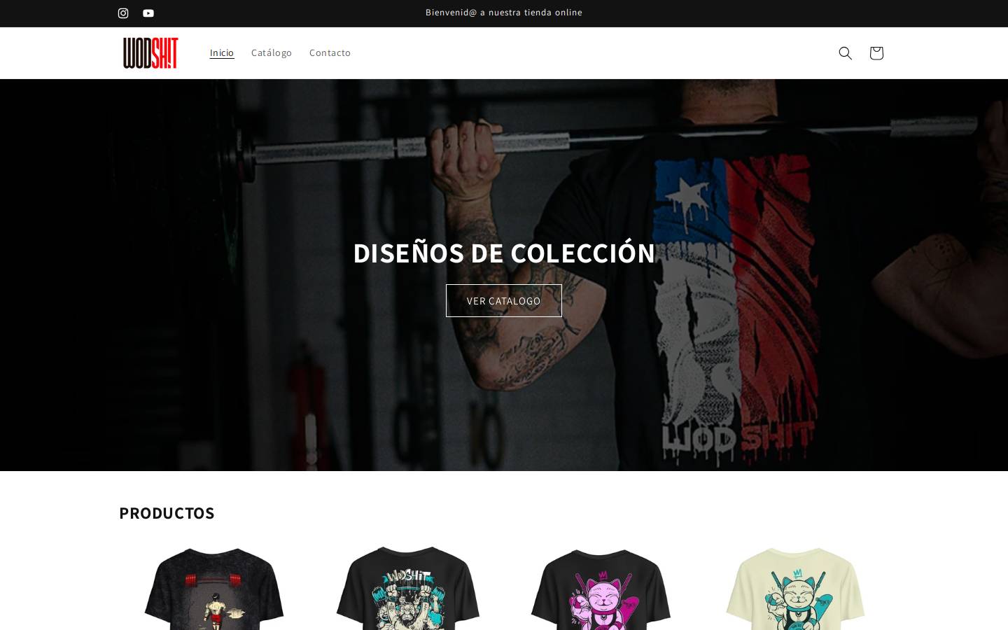 wodshit.com homepage screenshot