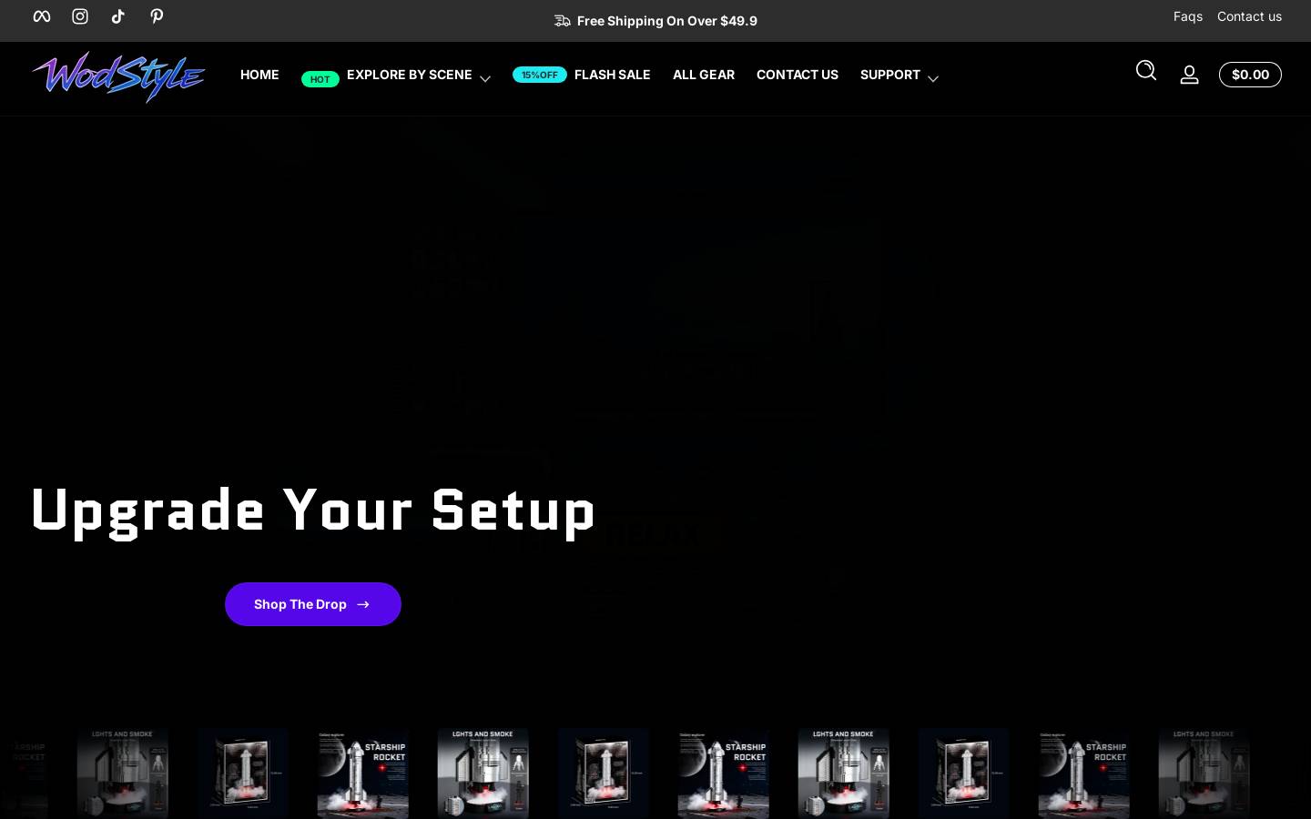wodstyle.com homepage screenshot