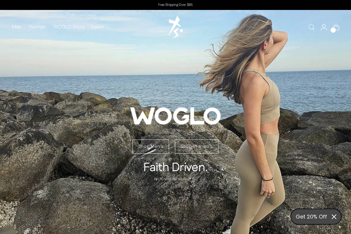 woglo.co homepage screenshot